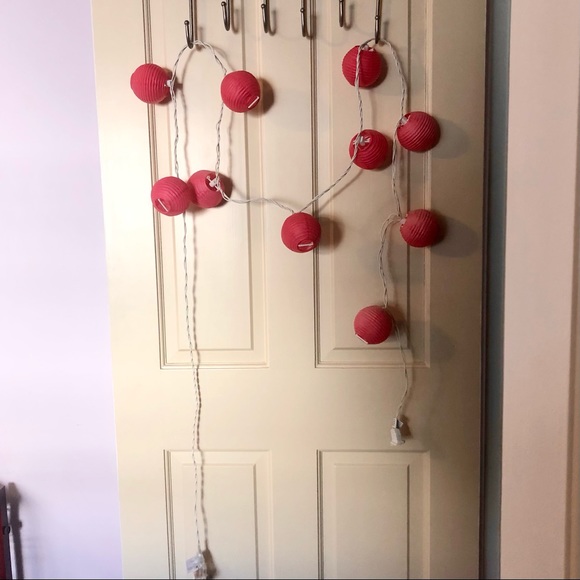 Pink Paper Lantern Lights - Picture 2 of 9